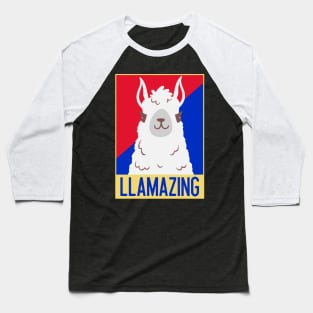 Llama / Llamazing / No Probllama / Funny Llama / Cute Llama Baseball T-Shirt